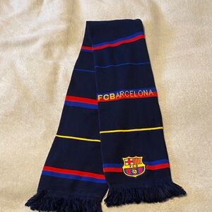 FC Barcelona Striped Scarf, authentic